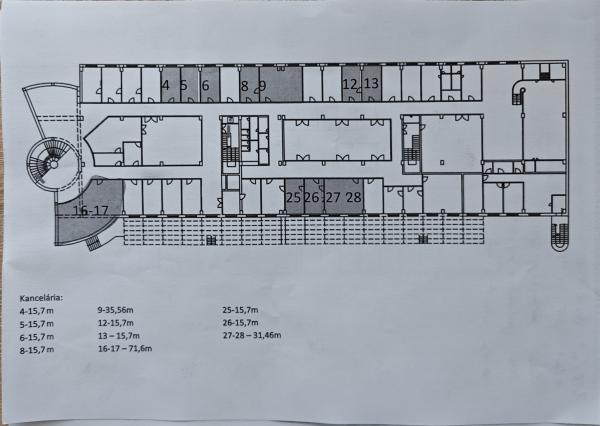 Prenájom kancelárií na Zlatých pieskoch pri Shopping Palace